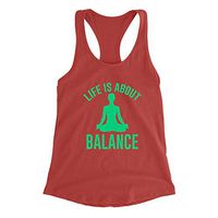 Life Is About Balance, A.W.1533, RED, M
