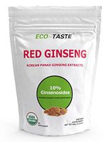 Organic Red Ginseng Root Extract Powder-Korean Panax, 10% Ginsenosides, Support Mental Health, Energy and Immune System, 60g