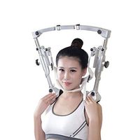 JM-D Cervical Neck Traction Device Home Medical Ergonomic Collar Cervical Traction Device Adjustable Neck Protection Spine Fixation
