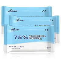 Disinfectant Wipes, 75% Alcohol Cleaning Wet Wipes(3 Pack,30 Wipes), Daily Disinfecting Use for Hand Home House Travel Office Electronics School Outdoor All Purpose