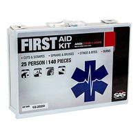 SAS 6025W 10 Person First Aid Kit (Pack of 4)