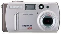 Samsung Digimax 420 4.1MP Digital Camera w/ 3x Optical Zoom
