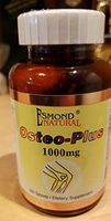 (5 Count, 25% Off) Esmond Natural: Osteo-Plus, Made in USA, FDA Facility, GMP, Natural Products Assn Certified-1000mg, 900 Tablets
