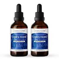 Secrets Of The Tribe - Lion's Pride, Blood Vessel Flow, Herbal Supplement Blend Drops Alcohol-Free Liquid Extract (2x4 Fl Oz)
