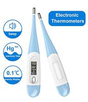 Digital Thermometer, Body Temperature by Oral, Rectal & Underarm-Clinical Professional Thermometer Rapidly Tests Fever for Baby, Child,Adult & Pet