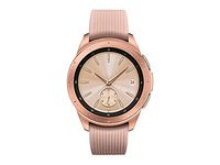 Samsung - Galaxy Watch Smartwatch 42mm Stainless Steel LTE SM-R815UZDAXAR GSM Unlocked - Rose Gold