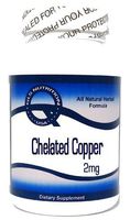 Chelated Copper 2mg 200 Capsules ^GLS