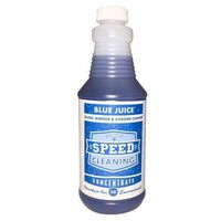 Speed Cleaning Blue Juice Concentrate 16-oz. Bottle, Eco-friendly, Safe, Non-toxic Glass Cleaner