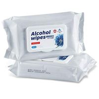 Alcohol Wet Wipes (2 Packs, 100 Wipes), Large Wet Wipes(8" x 6"), 75% Rubbing Alcohol Wipes for All-Purpose Cleaning