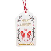 super1798 Hanging Tag Merry Christmas DIY Party Supplies Gift Package Card Bookmarks 1