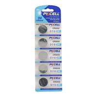 GOWOS 5-Pack CR2032 3V Button Cell Battery PKCELL
