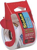 Scotch Heavy Duty Packaging Tape, 2 Inches x 800 Inches, Clear - 2 Count