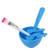 Face Care Set,Putars 4 in 1 DIY Facial Mask Mixing Bowl Brush Spoon Stick Tool Face Care Set