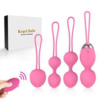 Silicone Kegel Balls for Beginners & Advanced for Pelvic Floor Exercises & Tightening- Y.LOVE 2 in 1 Kegel Exercise Weights & Massage Ball Ben Wa Balls Sets … … …