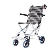 Banluo Aircraft Wheelchair Folding Portable Ultra Light Small Elderly Trolleys Disabled Travel Scooter