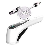 ADAH Smart Lint Remover, High-Power USB Rechargeable Ball Remover, Two-Speed Adjustable Electric Rewinding Ball Machine for Home, Dry Cleaner,White