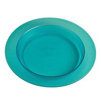 Maddak Translucent Blue Polycarbonate Ergo Plate, 9-3/4-Inch(745330000)