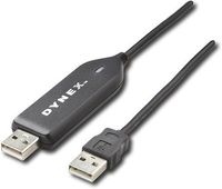 dynex dx-c114191 windows 7 usb transfer cable for pc/mac