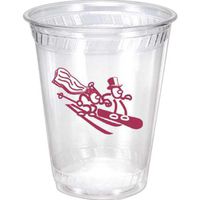 7 oz. Clear Soft-Sided Plastic Cup,full case of 1000