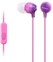 Sony MDREX15AP in-Ear Earbud Headphones, Violet