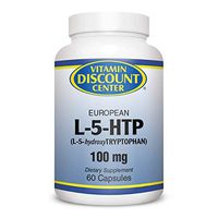 Vitamin Discount Center L-5-HTP 500mg, 60 Capsules