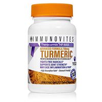 Theracurmin HP-MAX 600mg Veggie Caps w Ginger & Bioperine | 180mg Curcumin per Cap | One-Cap-A-Day Formula (1 Bottle - 30 Day Supply)