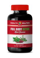 Liver Support Supplement Milk Thistle - Full Body Detox and Cleanse 920 MG - Milk Thistle red Clover - 1 Bottle 100 Capsules