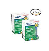 Pack of 2 - Equate Nicotine Mint Flavor Mini Lozenges 2mg, 108 ct