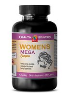 Women multivitamin Supplement - Women's MEGA Complex 1600 MG - Alpha lipoic Acid for Skin - 1 Bottle 90 Caplets
