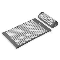 Gaiam Acupressure Mat and Pillow Set - Acupuncture Style Massage Mat & Pillow | Relief for Sciatic Nerve, Muscle Tension, Fibromyalgia, Neck, Shoulder & Back Pain, Migraine & Headaches and Insomnia