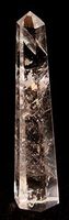Quartz Generator Crystal Wand Standing Point 83mm QTZSP15