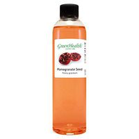 GreenHealth Pomegranate Seed Oil - 8 Fl Oz (237 Ml) Cold Pressed - 100% Pure Carrier Oil