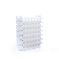 Cable Comb Tool 36-Hole Cable Dresser, Bundler and Organizing Tool for Data Center, Server Rooms and Machine Room Wire Management and Organizer (6 holes x 6 rows, White)