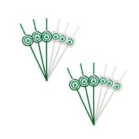 Nba Boston Celtics Team Sips (12 Straws)