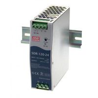 Mean Well SDR-120-48 AC to DC DIN-Rail Power Supply with PFC Function, 48VDC, 2.5A, 120W