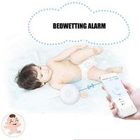 HBIAO Bedwetting Alarm, Anti-Wetting Bed Intelligent Urinary Paste Child Bedwetting Alarm Enuresis Reminder Urine Wet Alarm