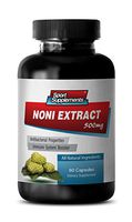 Noni Capsules - NONI Extract 500mg - Antibacterial Supplement - 1 Bottle 60 Capsules