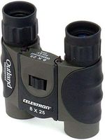Celestron Outland 8X25 Compact Waterproof Binoculars with Rubber Coating & Comfort Grip