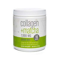 360 Nutrition Matcha Collagen Peptides Powder | 8 oz, 16 Servings | Keto Friendly, Paleo, Non-GMO, Gluten Free | Japanese Green Tea Powder