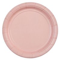 Party Dimensions 72672 24 Count Paper Plate, 7-Inch, Pink