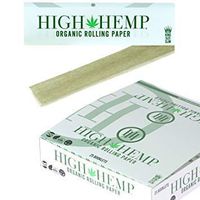 High Hemp Organic Rolling Paper King Size Slim 10 Booklets