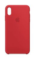 Apple Silicone Case (for iPhone Xs Max) - (Product) RED