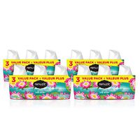 Renuzit Gel Air Freshener, After The Rain, 3 Pack, 4Count, 12 Total Air Fresheners