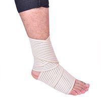 Alomejor Breathable Ankle Protector, Nylon Foot Care Compression Sleeve Ankle Protector Bandage