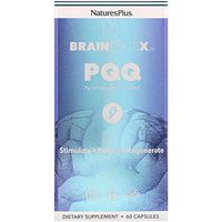 NaturesPlus Brainceutix PQQ - 60 Vegan Capsules - Supplement for Memory, Clarity & Brain Power - Enhanced Energy, Anti-Aging - Pyrroloquinoline Quinone (PQQ) - Vegetarian, Gluten-Free - 30 Servings