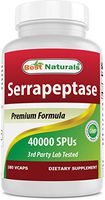 Best Naturals Serrapeptase 40000 SPUs 180 Capsules