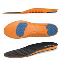 Shoes Insoles for Men Women Work Boots with All-Day Shock Absorption and Arch Support, Foot Pain Relief Orthotics Inserts for Plantar Fasciitis Flat Feet Lower Back Heel Pain Black M