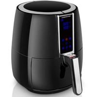 3.2-quart digital oil-less fryer, black