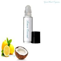 Incredible Fruits & Floral Perfume Oils (Select Your Favorite Scent) 41 Varieties (Lemon Coconut)