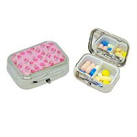 Pill Box for Pocket or Purse/Multifunction Small Jewel Box Case A